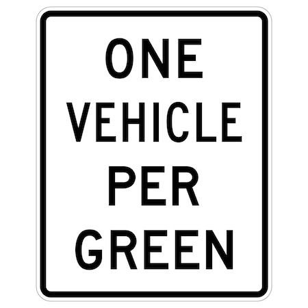 Sign Solutions Usa 30 in Height, 24 in Width, Aluminum, Vertical Rectangle DUS08HWT2430R10-28